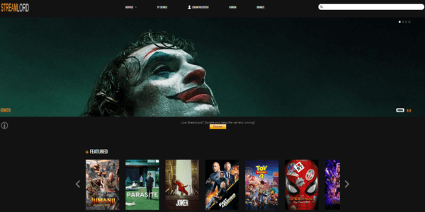 Streamlord.com official free streaming site