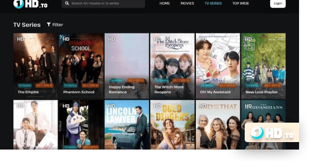 1HD homepage