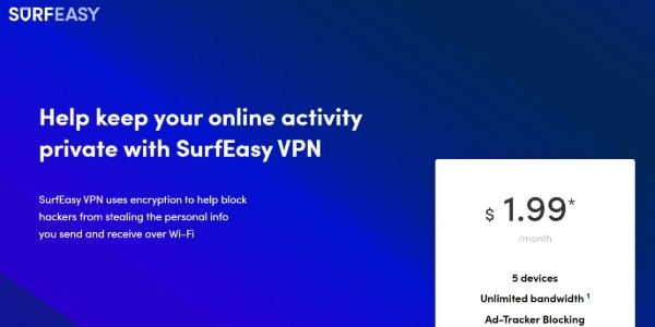 SurfEasy Best Free VPNs 600x300