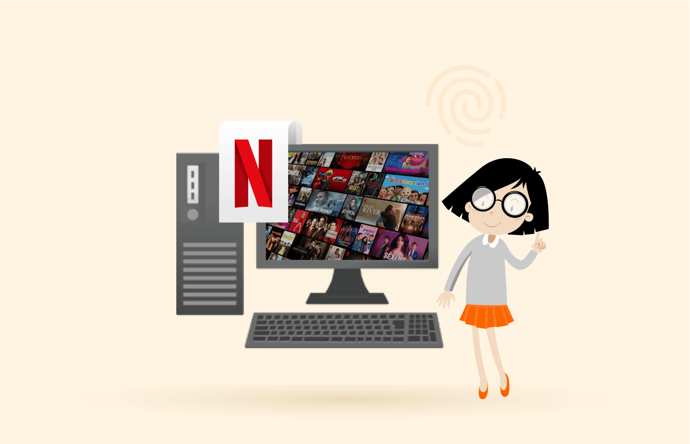 Watch Netflix on school computer