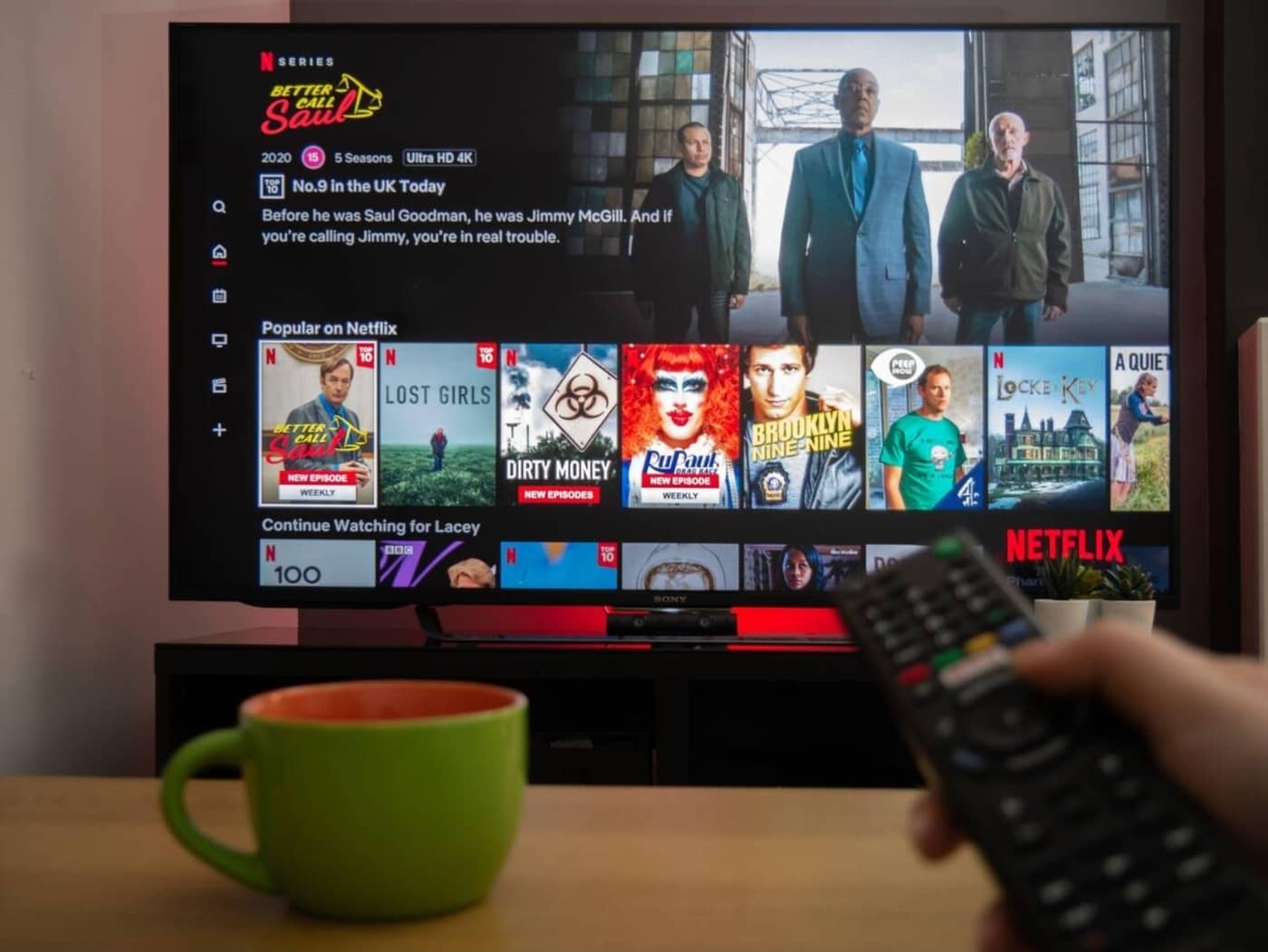 Clear Netflix history