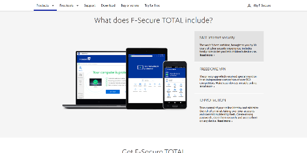 F-Secure TOTAL — Premium cyber security package